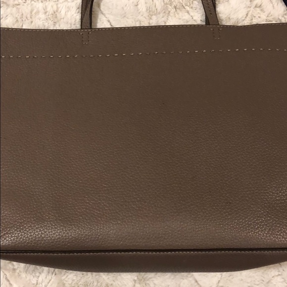 Tory Burch McGraw Tote Silver Maple - Picture 5 of 14